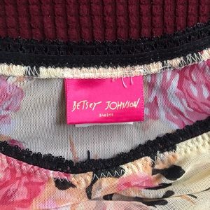 Betsy Johnson swim coverup